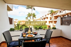 For sale 1-bedroom renovated apartment overlooking the gardens in Royal Parque Albatros, Golf del Sur, San Miguel de Abona!