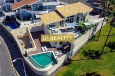 For sale luxury spacious villa Dream View in Costa Adeje with breathtaking ocean and mountain views!
