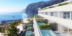 Luxury apartments with private pools and stunning views in Tenerife South