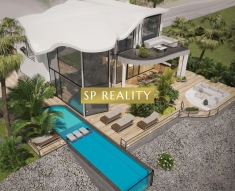 Stunning new built villa with the ocean views in Roque del Conde