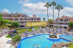 For sale modern bright 1-bedroom apartment with large terrace in Royal Parque Albatros, Golf del Sur, San Miguel de Abona.