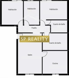 For sale bright spacious 3 bedroom apartment, in the area of Adeje!